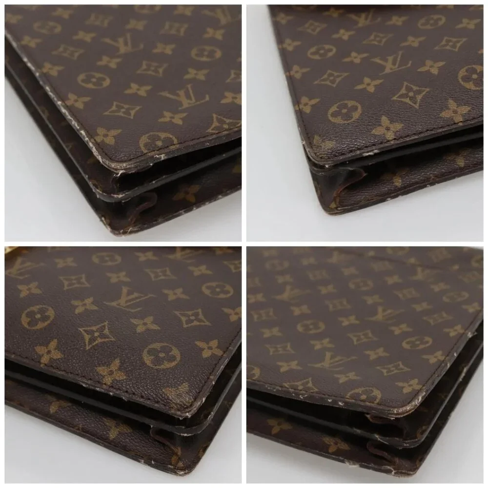 LOUIS VUITTON Monogram Serviette Conseiller Briefcase M53331 LV Auth 141889